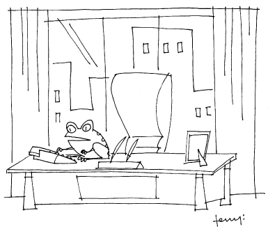 office-frog